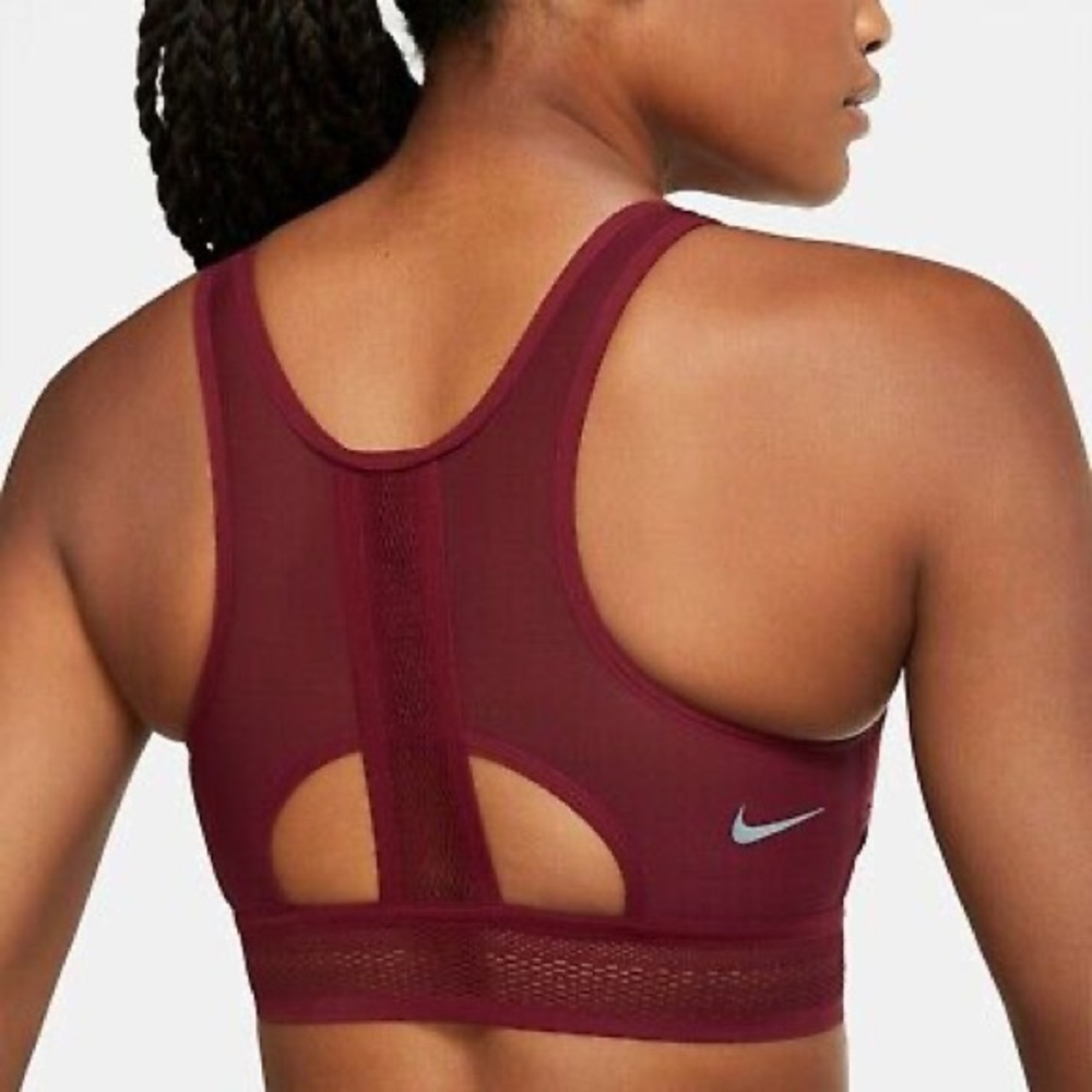 NIKE SWOOSH ULTRABREATHE MEDIUM-SUPPORT BRA M Burgundy